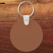 QR CODE kantoor afdeling beige & bruine boho stipp Sleutelhanger (Achterkant)