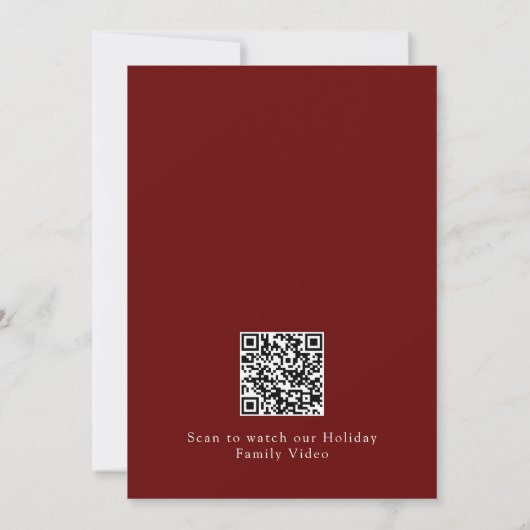 QR-code kerstvideo script foto prettig kerstfeest (Achterkant)