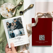 QR-code kerstvideo script foto prettig kerstfeest