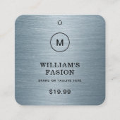 QR-code | Kledinglabel Prijs Hang Label (Voorkant)