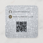 QR-code | Kledinglabel Prijs Hang Label (Achterkant)