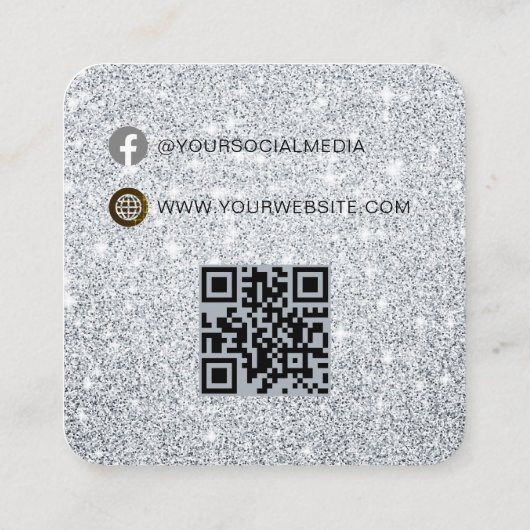 QR-code | Kledinglabel Prijs Hang Label (Achterkant)