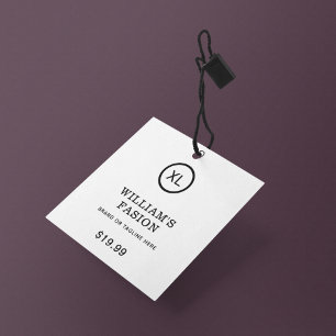 QR-code   Kledinglabel Prijs Hang Label