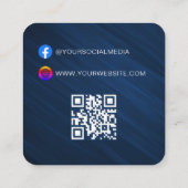 QR-code | Kledinglabel Prijs Hang Label (Achterkant)