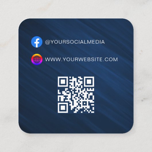 QR-code | Kledinglabel Prijs Hang Label (Achterkant)