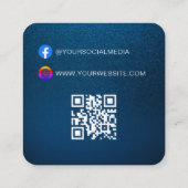 QR-code | Kledinglabel Prijs Hang Label (Achterkant)