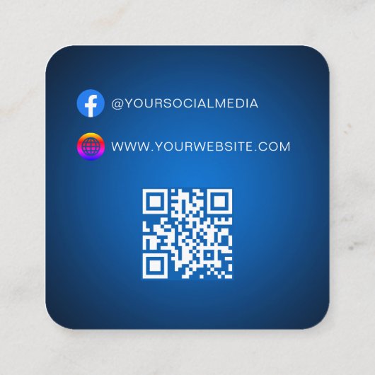 QR-code | Kledinglabel Prijs Hang Label (Achterkant)