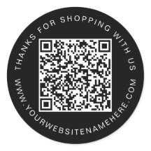 QR Code Kleine Onderneming Website zwart