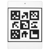 qr-code klembord (Achterkant)