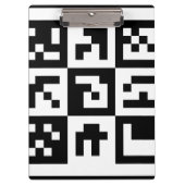 qr-code klembord (Voorkant)