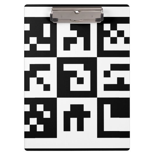 qr-code klembord (Voorkant)