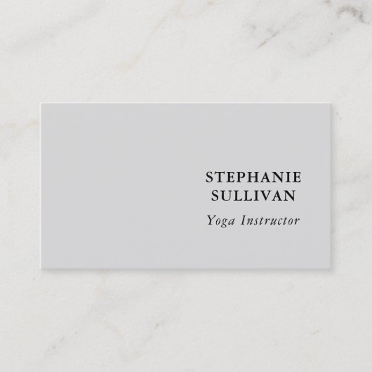 QR Code Kleurrijke Yoga Instructor Visitekaartje (Voorkant)