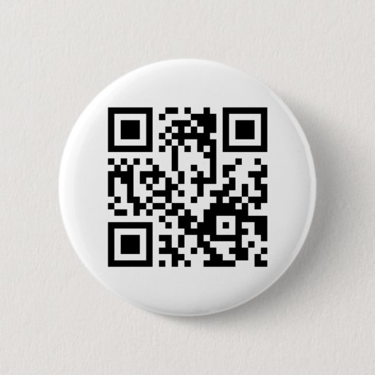 QR-Code Knopf Ronde Button 5,7 Cm (Voorkant)