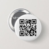 QR-Code Knopf Ronde Button 5,7 Cm (Voorkant /achterkant)