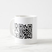 Qr-code Koffiemok (Voorkant links)