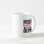 QR-code Koffiemok (Voorkant rechts)