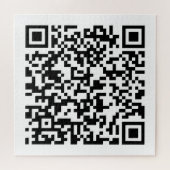 QR-code legpuzzel – voeg alleen uw webadres toe (Horizontaal)