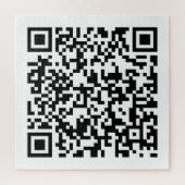 QR-code legpuzzel – voeg alleen uw webadres toe (Verticaal)