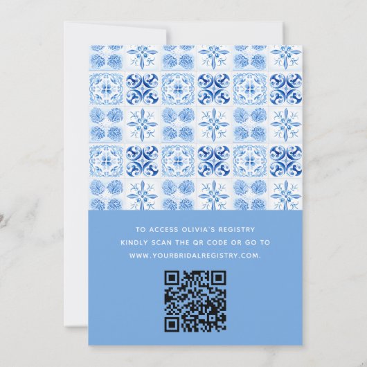 QR Code Lemon Main Squeeze Vrijgezellenfeest Invit Kaart (Achterkant)