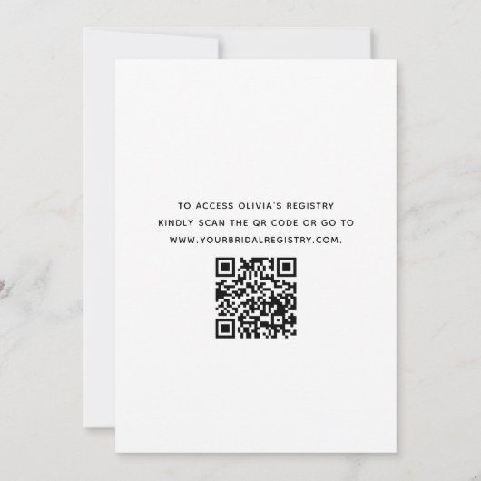 QR Code Lemon Main Squeeze Vrijgezellenfeest Kaart (Achterkant)