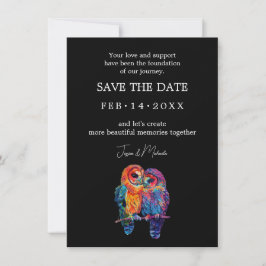 🌈 QR-code LGBTQ Eeuwige Eenheid bruiloft Save The Date