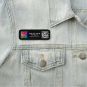 QR Code Lid Foto of Business Logo hier Naamplaatje (In situ)