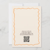 QR-code liefde bij het eerste Spritz Funky Vrijgez Kaart (Achterkant)