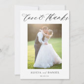 QR CODE liefde en bedankt script 2 fotobruiloft (Voorkant)