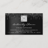 Qr Code Logo Black Drift Professional VIP Visitekaartje (Achterkant)