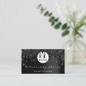 Qr Code Logo Black Drift Professional VIP Visitekaartje (Staand voorkant)