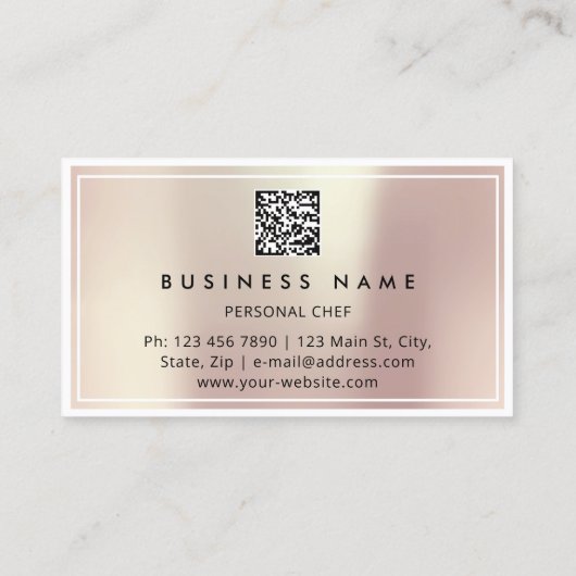 QR CODE Logo BMS Sculpting Massage Care Roos Visitekaartje (Achterkant)