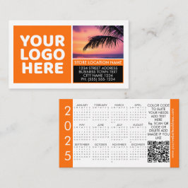 QR Code Logo Kalender Contact Merk Kleur Bedrijf Visitekaartje
