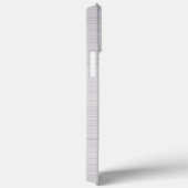 QR-code, Logo kunst of foto, naam, geborsteld zilv Case-Mate iPhone Case (Achterkant / Rechts)