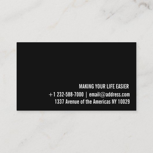 QR-code logo of afbeelding Visitekaartje (Achterkant)