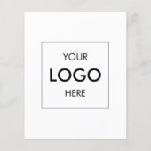 QR Code Logo Sociale media Business Flyer (Achterkant)