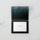 QR-code maaltijdkeuze moderne RSVP randgevende tur (Binnen)