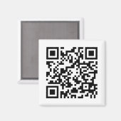 QR_Code Magneet (Voorkant / Achterkant)