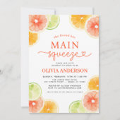 QR Code Main Squeeze Citrus Vrijgezellenfeest Sina Kaart (Voorkant)