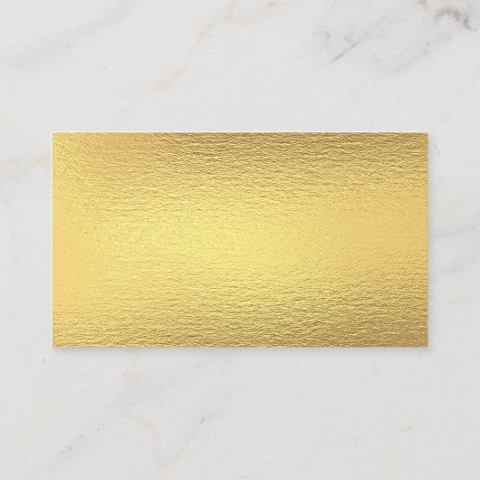 QR Code Make-up Artiest 4 Foto's Collage Gold foli Visitekaartje (Achterkant)