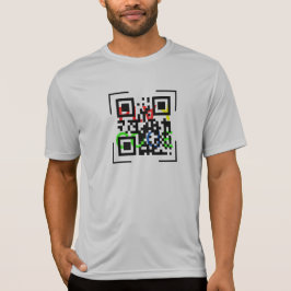 QR-code Mannen T-shirt