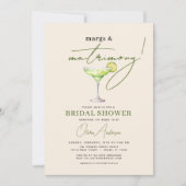 QR Code Margs en het moderne Vrijgezellenfeest van Kaart (Voorkant)