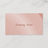 Qr-code Matig zalm Matig Neat Shaded Visitekaartje (Voorkant)