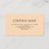 QR-code Met ons verbonden Visitekaartje (Achterkant)