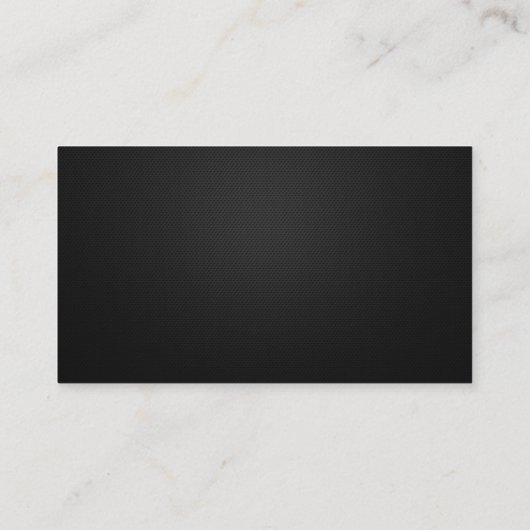QR-code met Professional Elegant Black Mesh Visitekaartje (Achterkant)