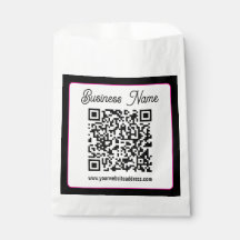 QR-code met script cursief handschrift