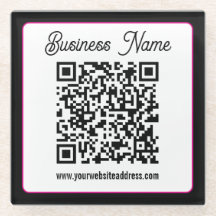 QR-code met script cursief handschrift