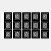 QR-code met tekst Business Scan for Menu Labels (Vel)