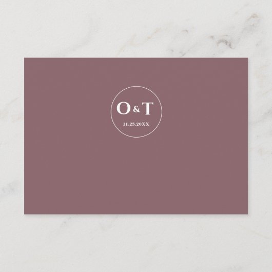 QR Code Metallic Roos Goud Details Roze Huwelijk Informatiekaartje (Achterkant)