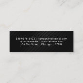 QR Code Mini Visitekaartje (Achterkant)