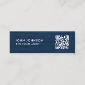 QR Code Mini Visitekaartje (Voorkant)